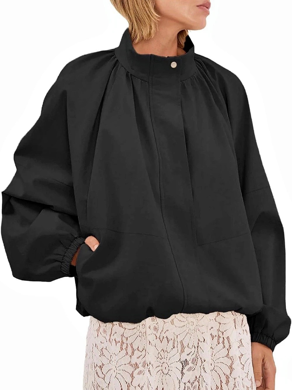 Lightweight Bomber Jacket - Picture 4 of 16